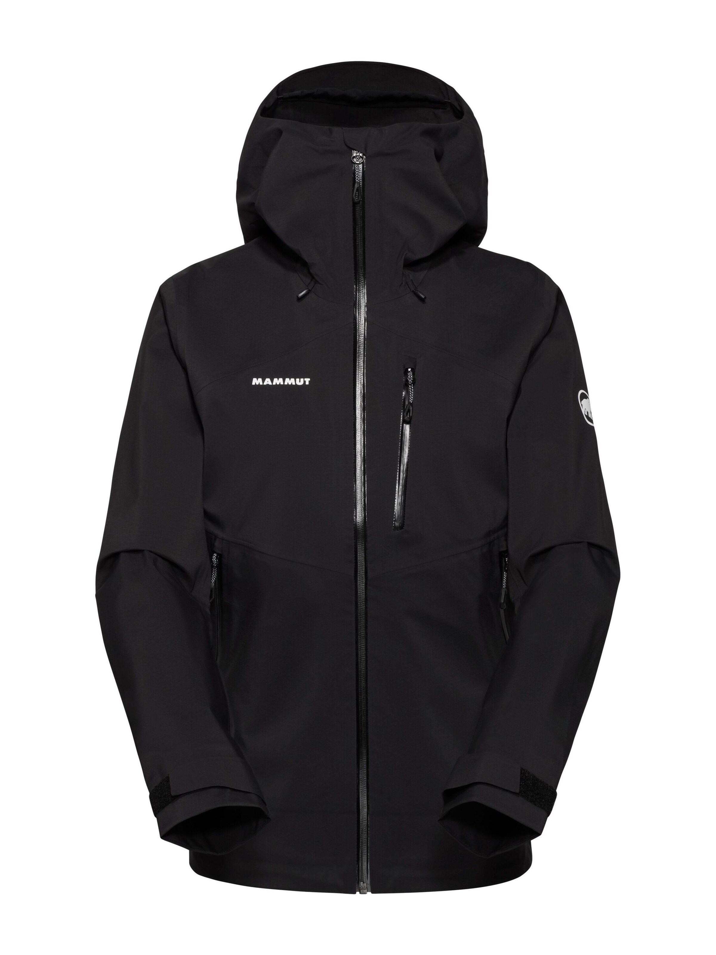MAMMUT Outdoorjacke ‘Alto Guide’ in Schwarz: Vorderseite