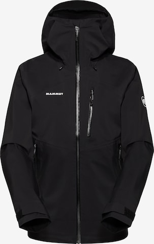MAMMUT Outdoorjacke ‘Alto Guide’ in Schwarz: Vorderseite