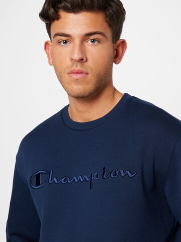 Sweat-shirt Champion Authentic Athletic Apparel en bleu