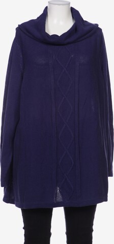 Ulla Popken Sweater & Cardigan in 5XL in Blue: front