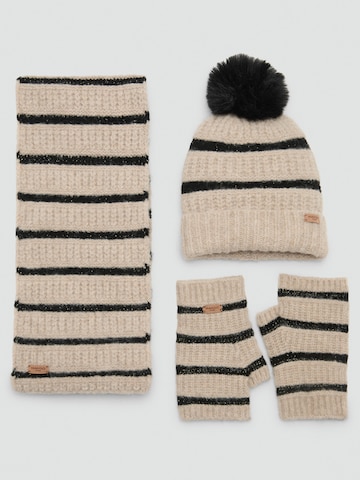 MANGO KIDS Mütze 'ALICE' in Beige