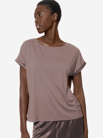 Mey Schlafshirt 'Pure Chic'‌ in Braun