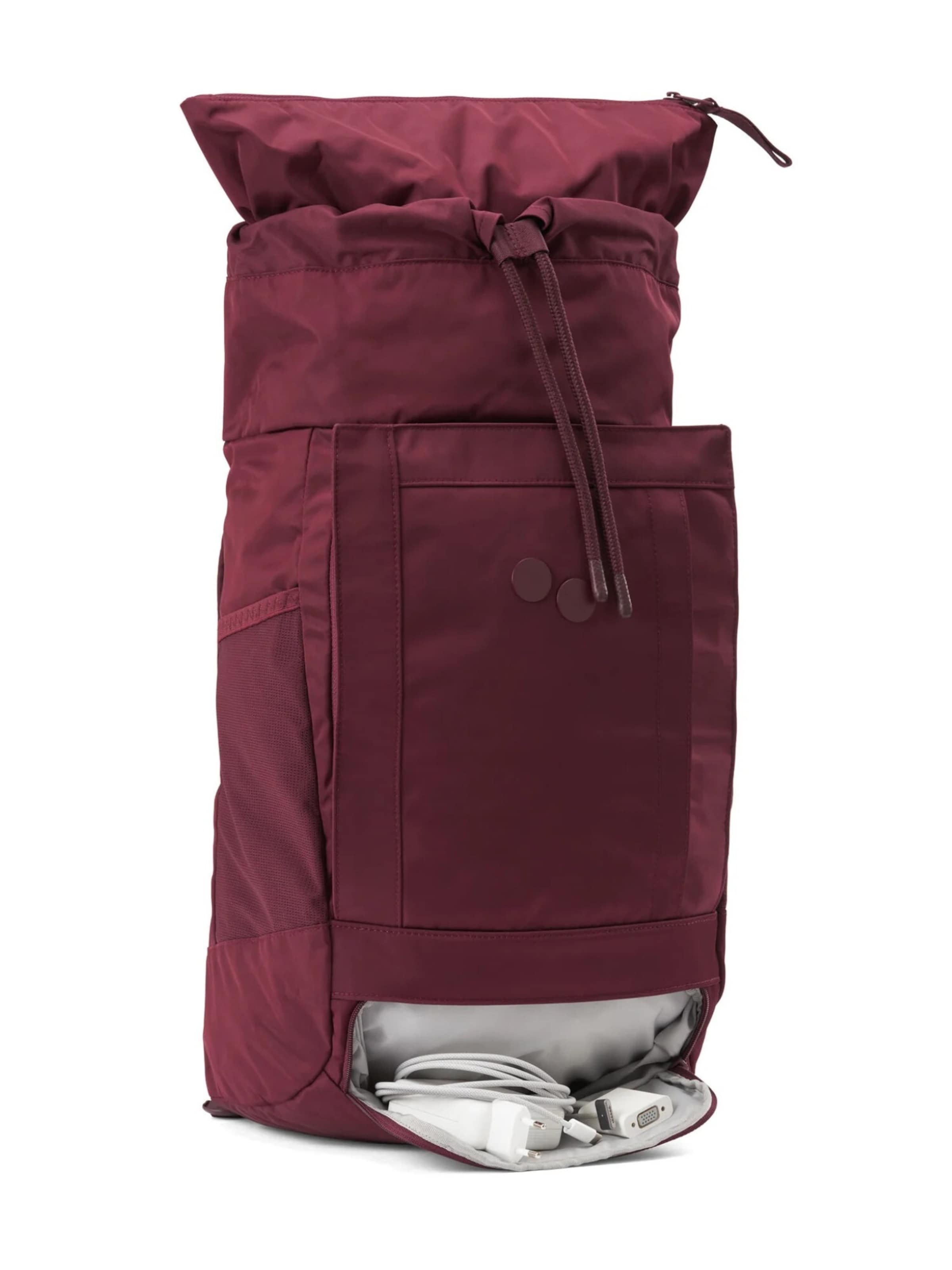 pinqponq Backpack 'Blok Medium' in Red