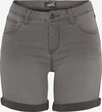 ARIZONA Skinny Jeans in Grey: front