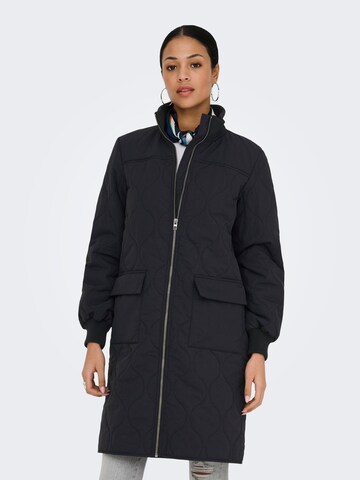 JDY Tussenmantel 'JDYRaya' in Zwart: voorkant