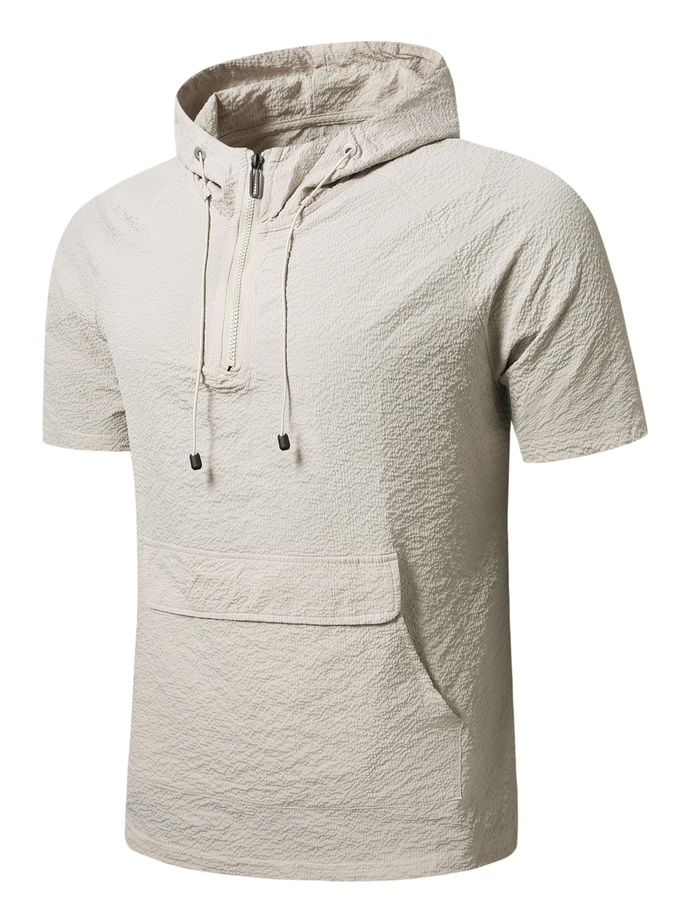 YOUTHUP Shirt 'Kopffrei' in Beige