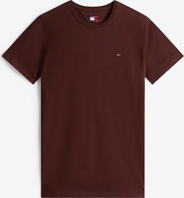 Tommy Jeans Koszulka w kolorze brązowy: przód
