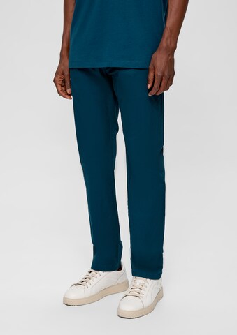 Coupe slim Pantalon chino s.Oliver en bleu