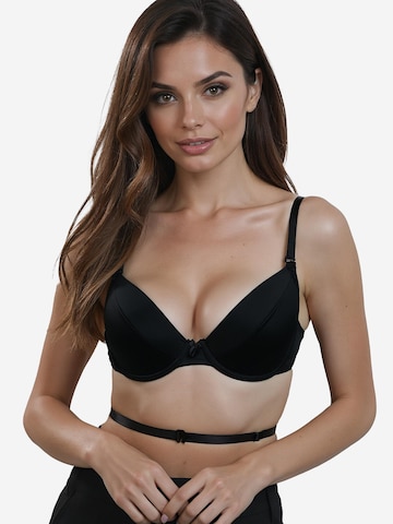 Vivisence Push-up Bra 'Kate 1011' in Black