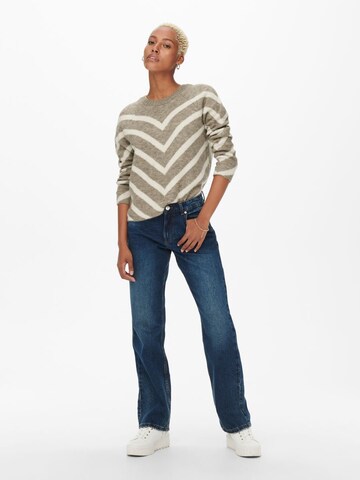 ONLY Sweater 'ONLEliza' in Grey