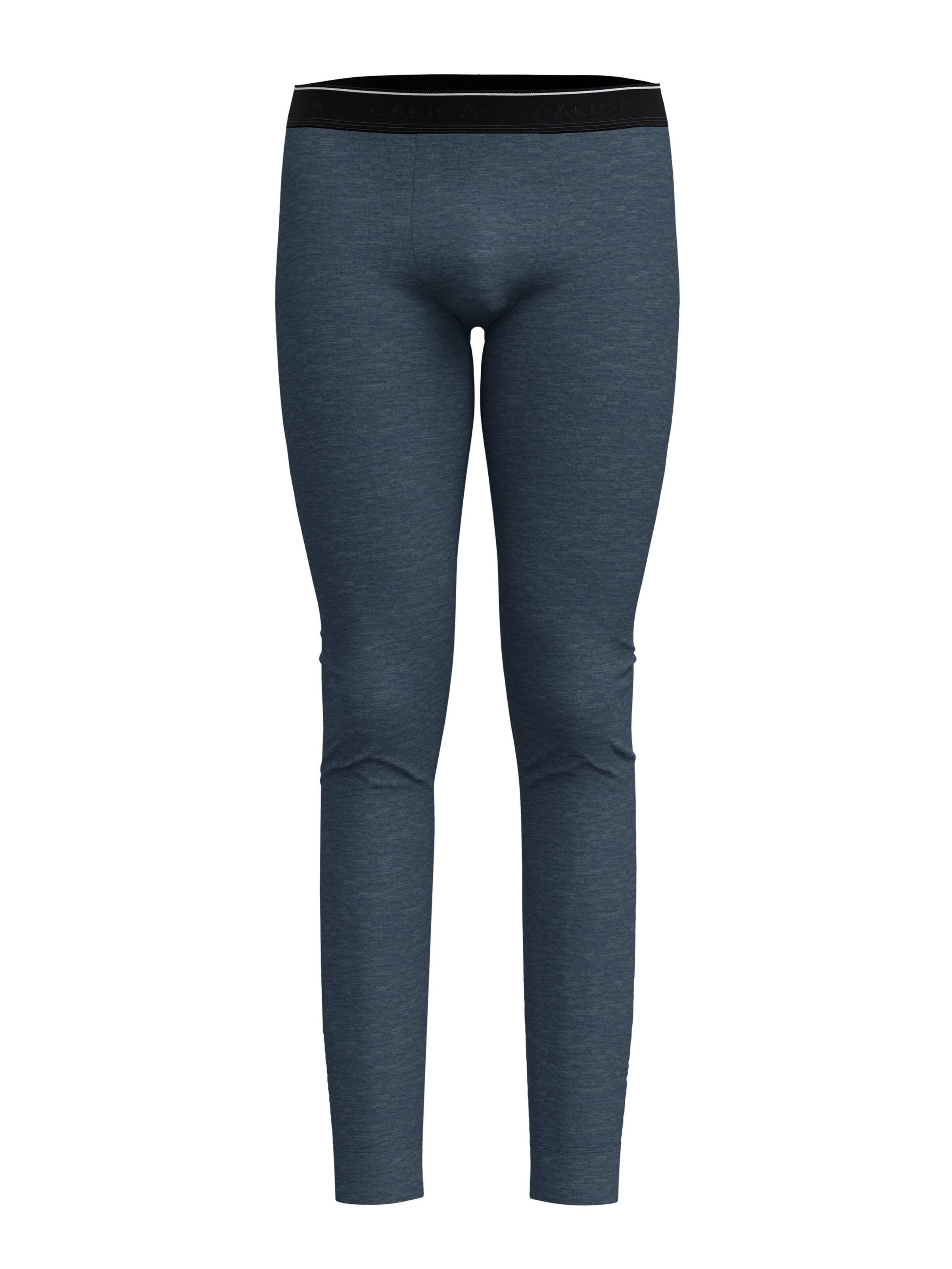 CALIDA Long Johns 'Sporty Warming' in Grey: front