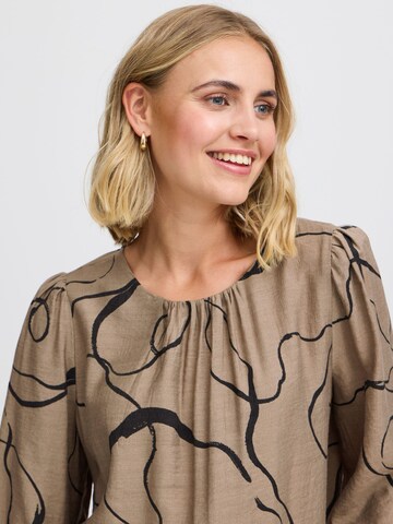 Camicia da donna 'Ariana' di Fransa in marrone