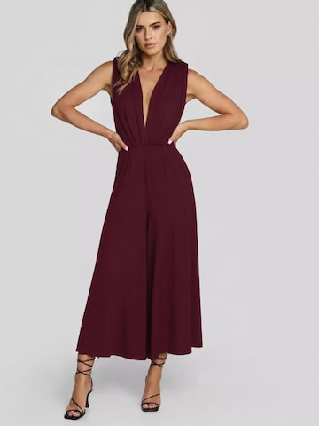 Tuta jumpsuit di Madnezz House in rosso: frontale