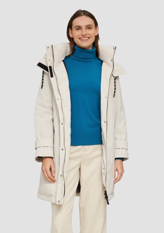 s.Oliver Raincoat in Beige: front