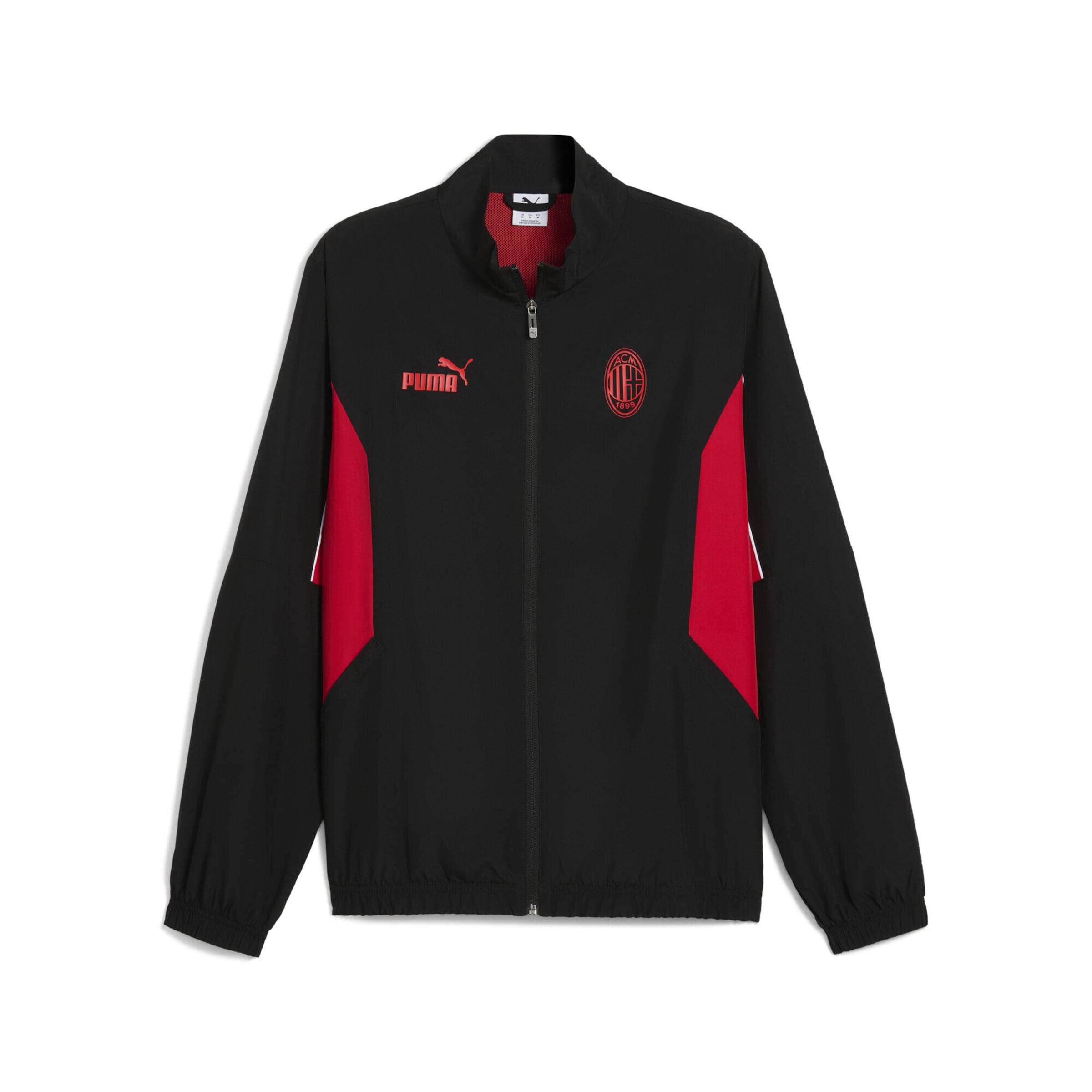 PUMA Sports jacket 'AC Milan ftblArchive' in Black: front