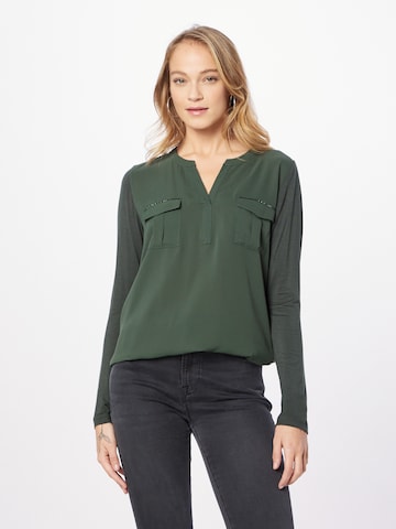 Soyaconcept - Blusa 'HERMINE' em verde: frente