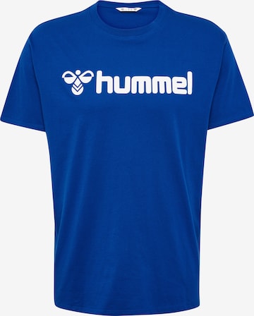 Hummel Μπλουζάκι 'Go 2.0' σε μπλε: μπροστά