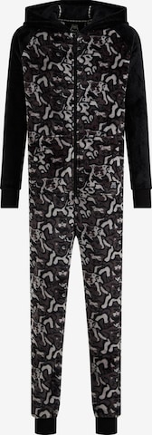 WE Fashion Sweat suit in Black: front
