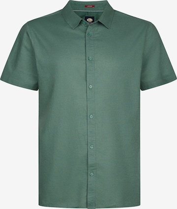 Chemise Petrol Industries en vert : devant