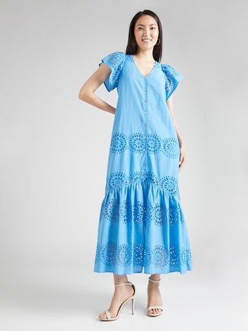 BRUUNS BAZAAR Shirt Dress 'Weigela Haniela' in Blue: front