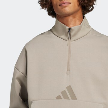 Felpa sportiva 'Z.N.E.' di ADIDAS SPORTSWEAR in beige