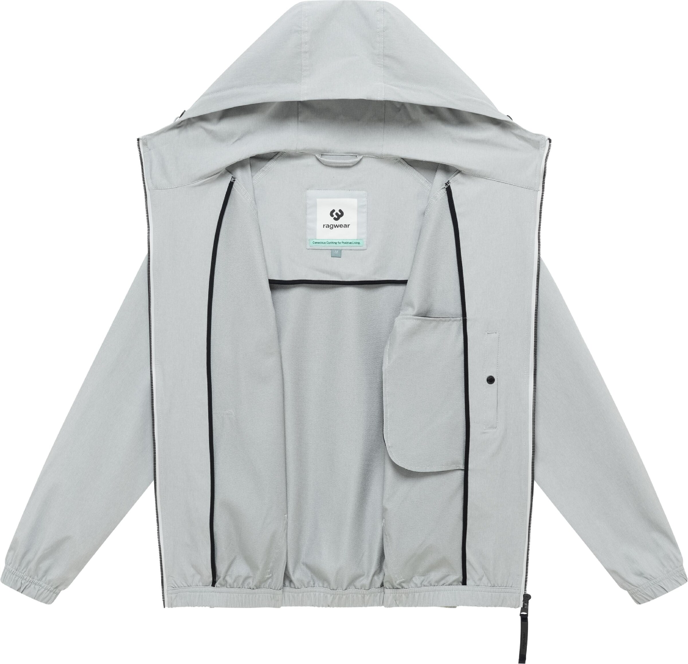 Ragwear Jacke 'Roog A' in Grau