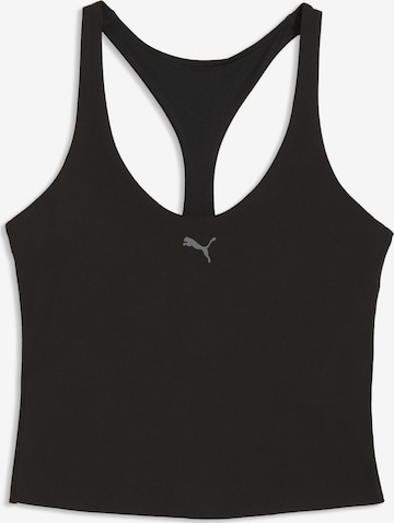 PUMA Sporttop 'Shapeluxe' in Schwarz: Vorderseite