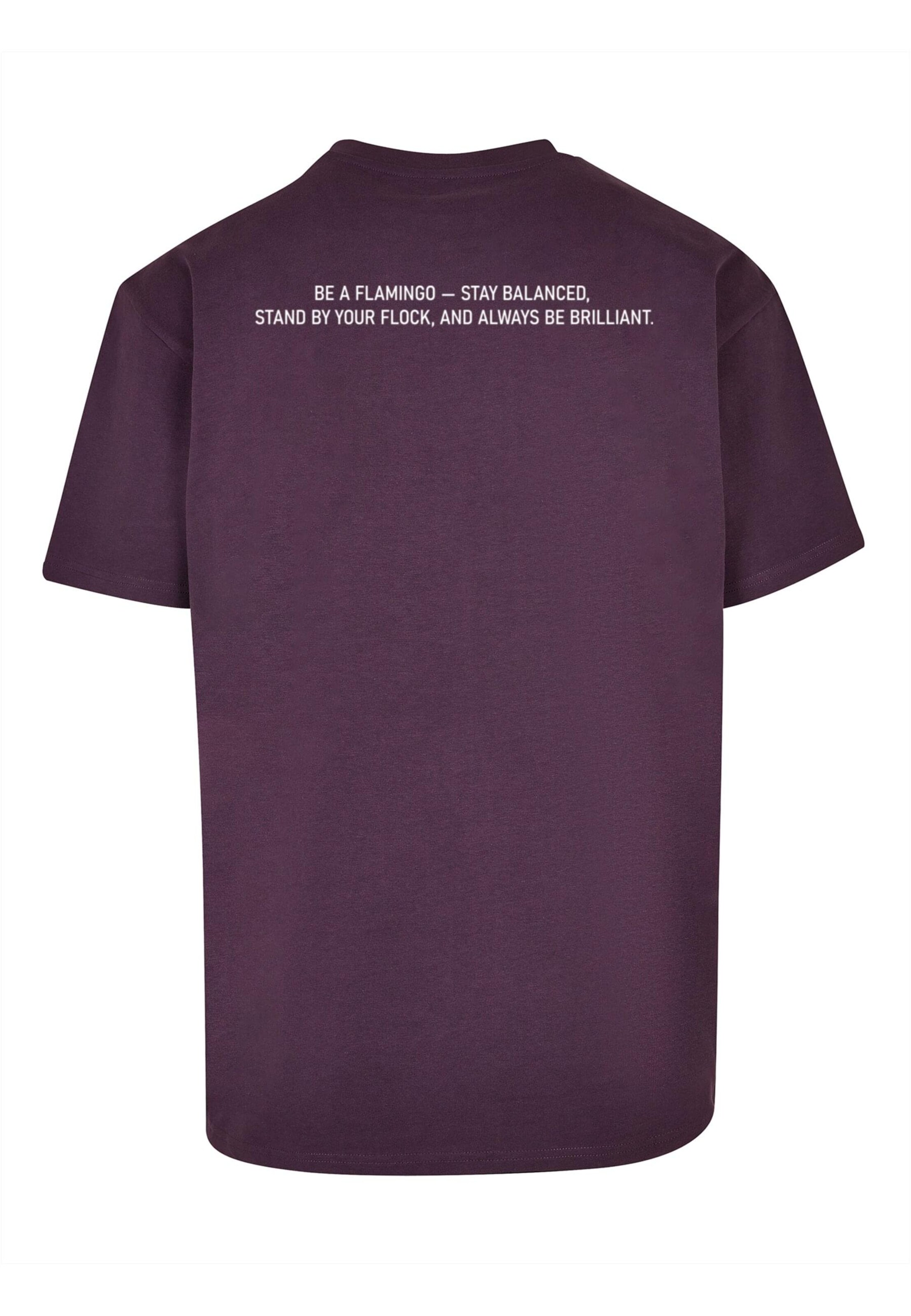 Merchcode Футболка 'Flamingo' в Лиловый