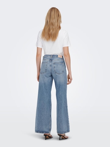 ONLY Wide leg Jeans 'Vela' in Blue