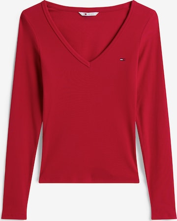 Maglietta 'ESSENTIAL' di Tommy Jeans in rosso: frontale