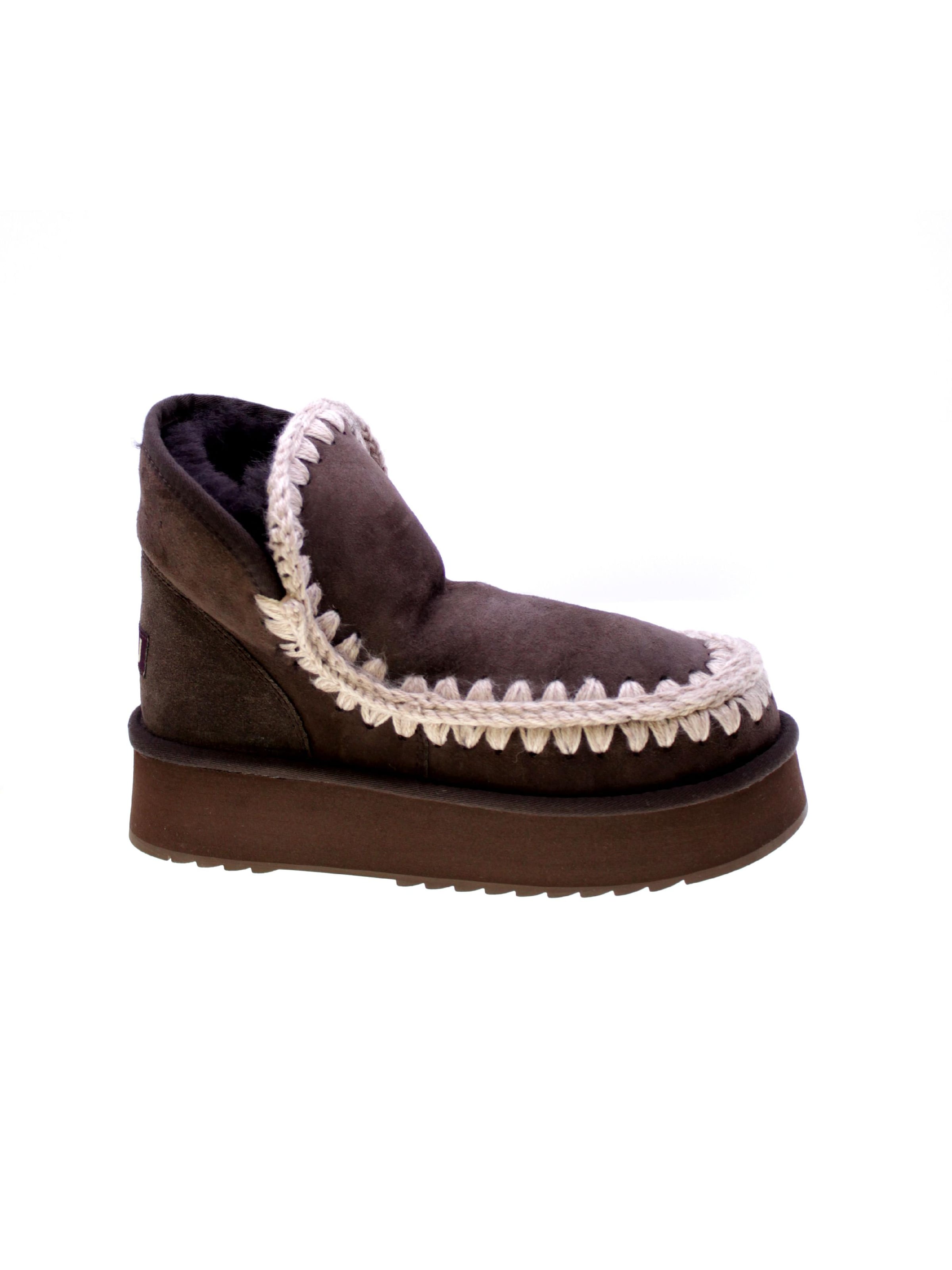 Boots di MOU in marrone: frontale