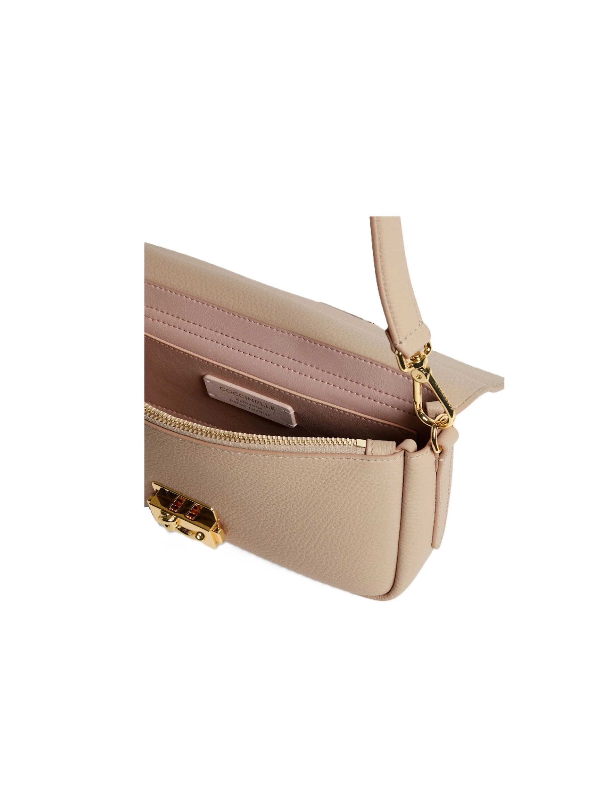 Coccinelle Schultertasche 'E1U4K120201'‌‌‌‌‌‌‌ in Beige