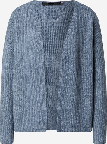 VERO MODA Knit Cardigan 'Julie' in Blue: front