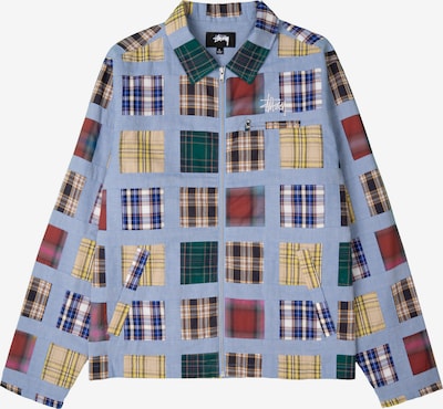 Stüssy Between-Season Jacket in Blue / Dark yellow / Dark green / Dark red, Item view