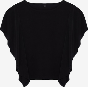 TrendyolBluza - crna boja: prednji dio