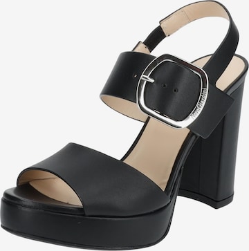 Nero Giardini Sandals in Black: front