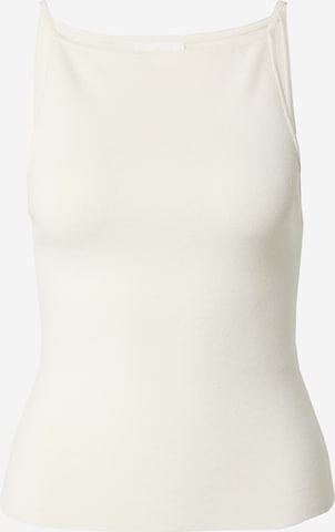 LeGer by Lena Gercke Knitted Top 'Elonie' in White: front