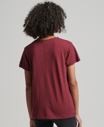 T-shirt Superdry en rouge