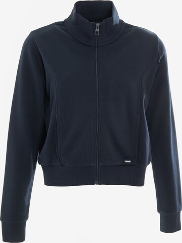 BIG STAR Zip-Up Hoodie 'Chitasana' in Blue: front