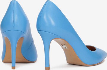 Kazar - Zapatos con plataforma en azul