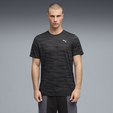 PUMA Performance shirt 'Pwrtrain' in Black: front