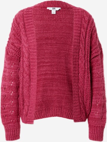 Dorothy Perkins Gebreid vest in Roze: voorkant