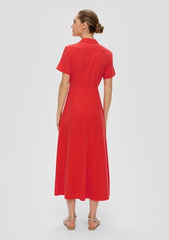 s.Oliver BLACK LABEL Kleid in Rot