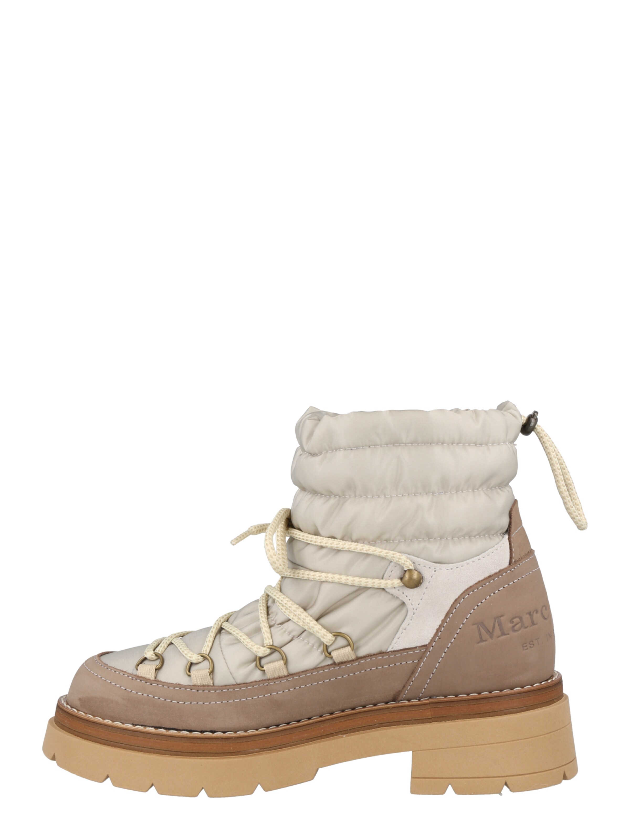 Frauen Stiefel Marc O'Polo Snowboot 'Claudy' in Beige, Dunkelbeige - JJ14485 Frauen Stiefel Marc O'Polo Snowboot 'Claudy' in Beige, Dunkelbeige - JJ14485