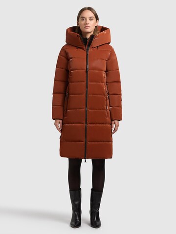khujo Winter coat 'Jilias6' in Brown