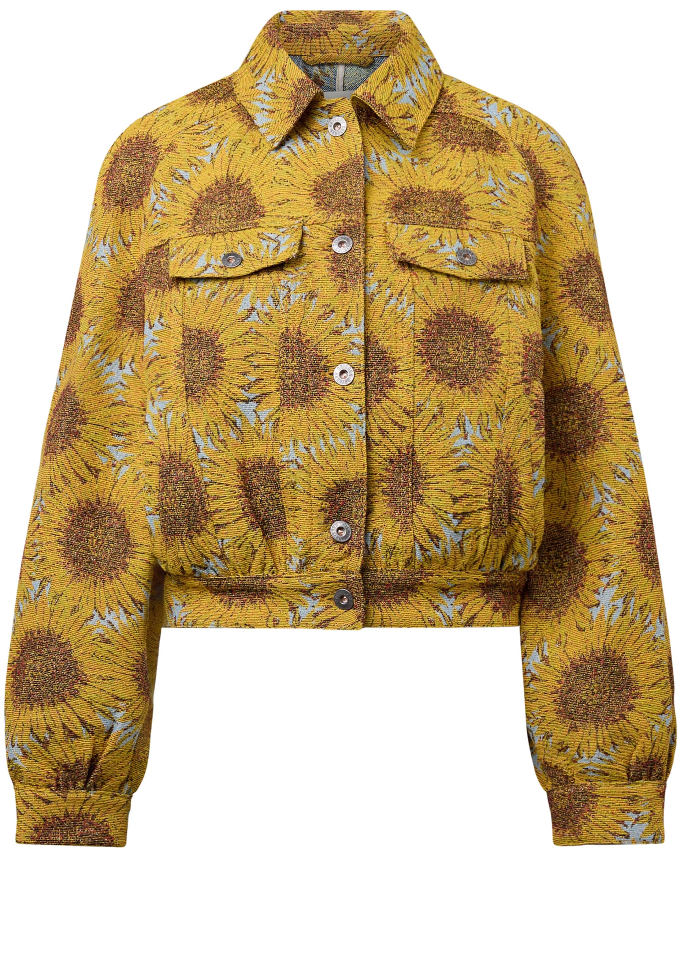 DRYKORN Blazer 'Marwick' in 34 in gelb / mischfarben, Produktansicht