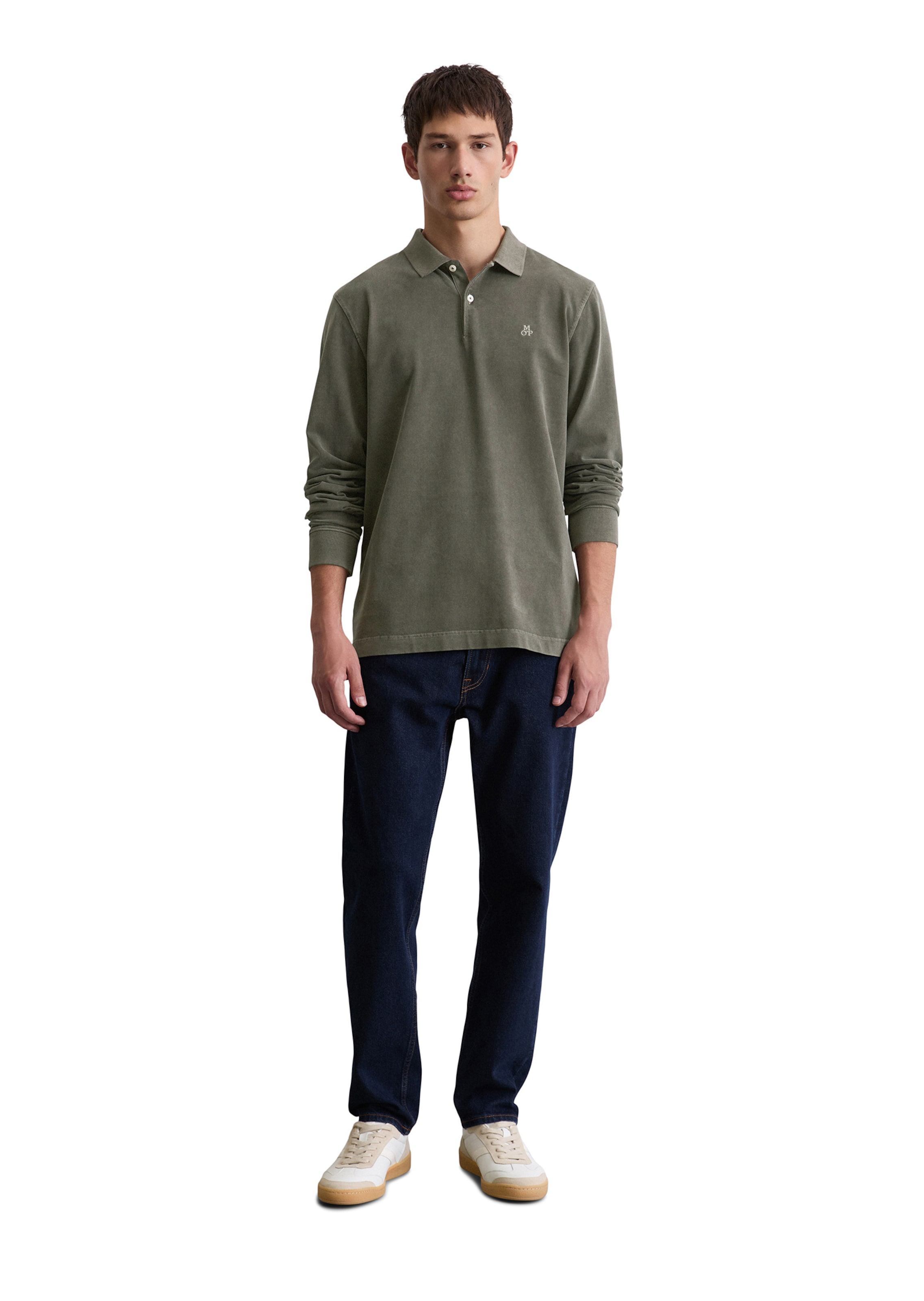 Marc O'Polo Poloshirt in Grün