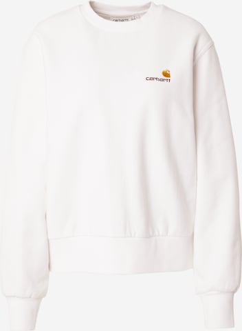 Carhartt WIP Свитшот 'American' в Белый: спереди