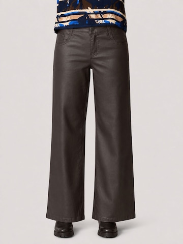 Wide Leg Pantalon 'Issey 207' ze-ze en marron