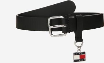 Cintura di Tommy Jeans in nero: frontale